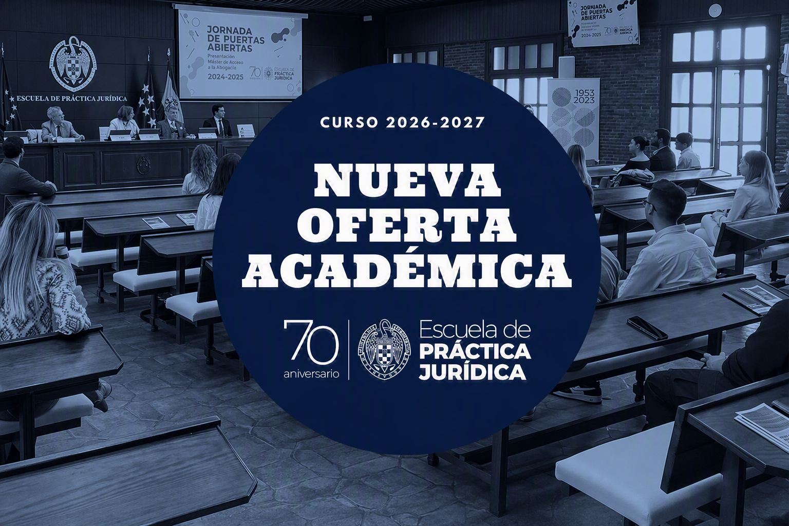 Descubre la oferta académica de la EPJ del curso 2026-2027